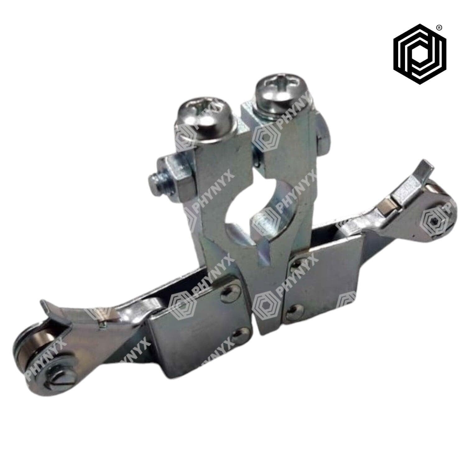 SKU 72-245 Chrome plated Clamp Brush Holder