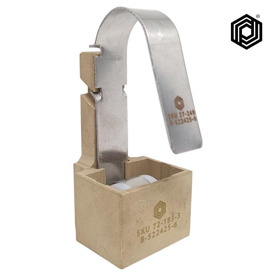 SKU 72-183-3 Vertical Brush Holder